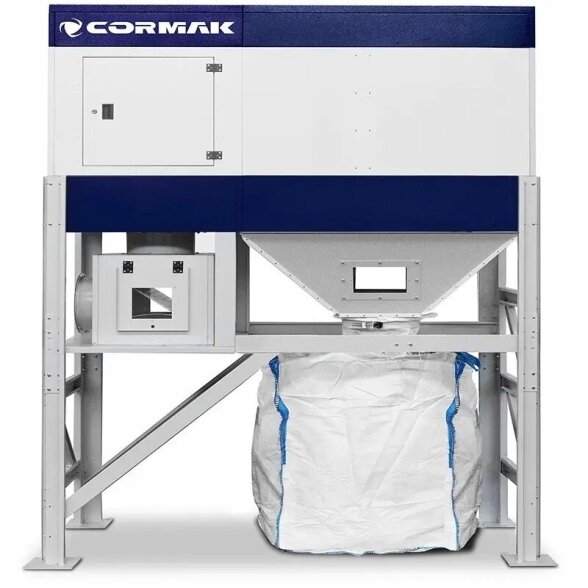 Промышленный пылесос для уборки пыли и древесной стружки CORMAK SCV8900TC VIBER BIG-BAG 1