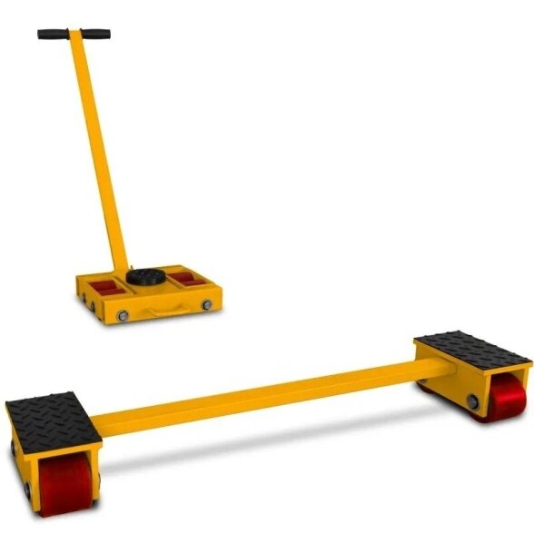 Cormak WL3+WF3 Heavy load moving system skate set 6 TON