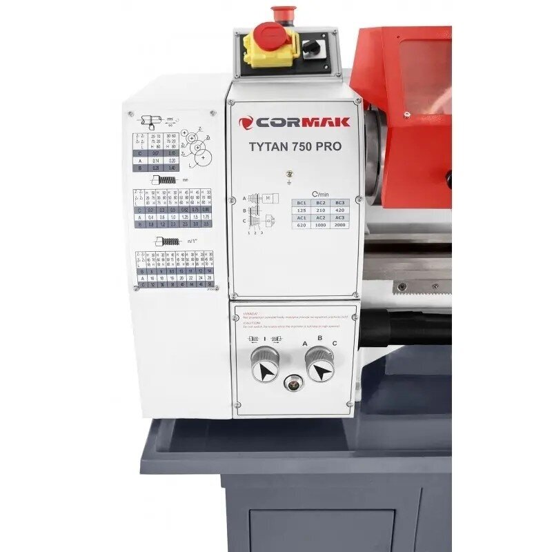 CORMAK TYTAN 750 PRO 400V universalios tekinimo staklės 2