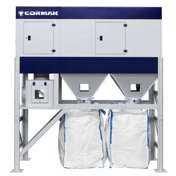 Промышленный пылесос для уборки пыли и древесной стружки CORMAK SCV11300TC VIBER BIG-BAG 1