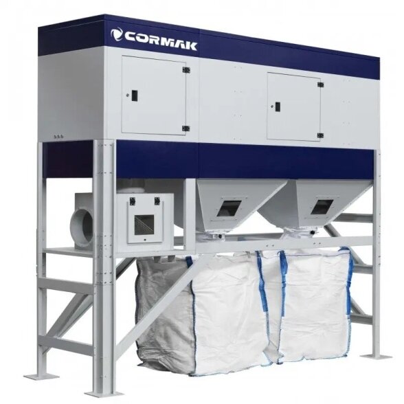 Промышленный пылесос для уборки пыли и древесной стружки CORMAK SCV11300TC VIBER BIG-BAG