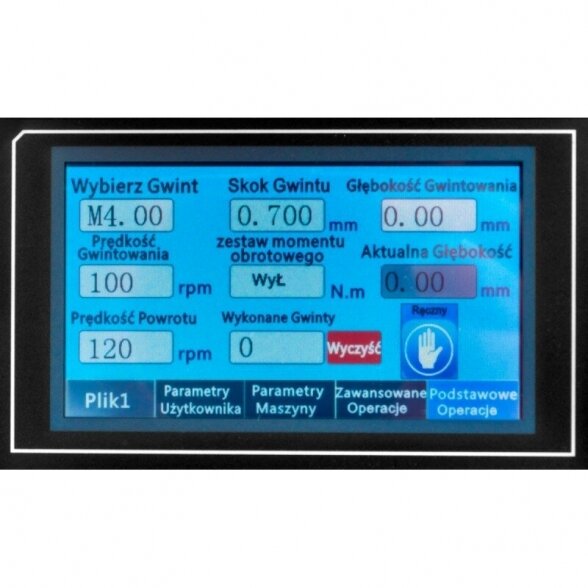 Cormak Elektrinės sriegimo staklės RG 36PWx1200 9