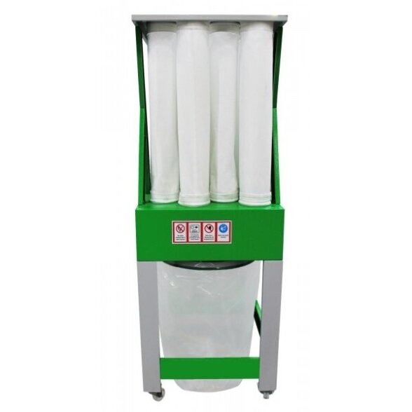 HOLZING RLA S 125 4500 m3h Eco Пылеуловитель и экстрактор Промышленный 1