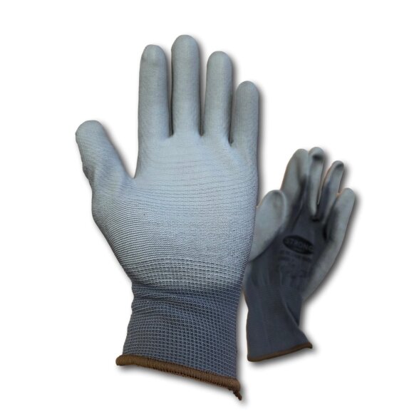 Holzmint Fabric gloves with a polyurethane coating for mechanical work 1 Holzmint Fabric gloves with a polyurethane coating for mechanical work 1