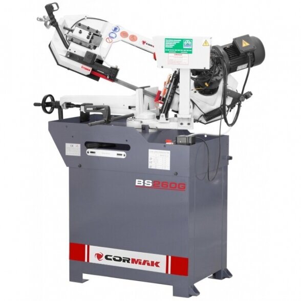 Cormak Juostinės metalo pjovimo staklės BS 260G / G4023 27 mm 400V 4