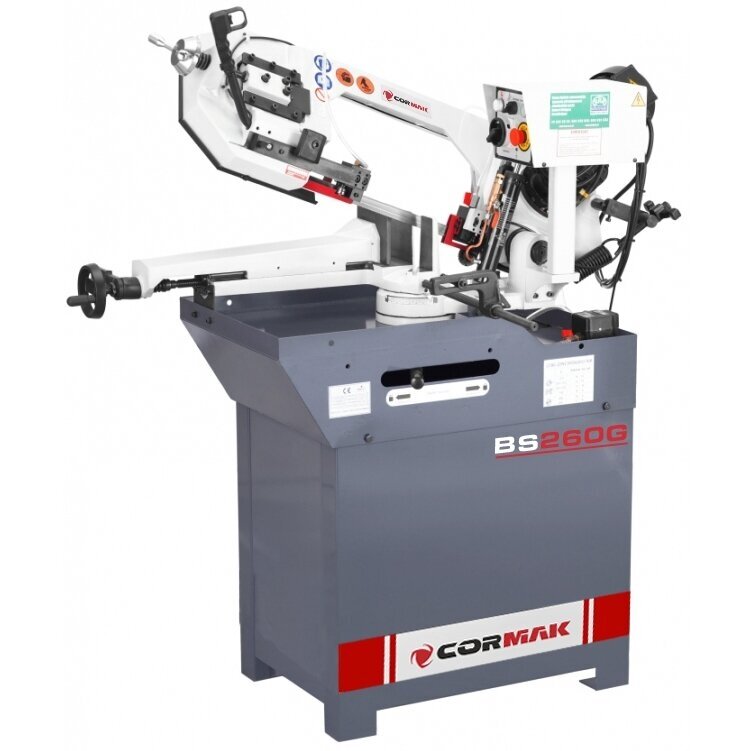 Cormak BS 260G 27 мм 400V Ленточная пила по металлу Cormak BS 260G 27 мм 400V Ленточная пила по металлу