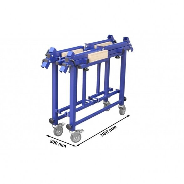 Cormak Medienos apdirbimo stalas mobilus 6