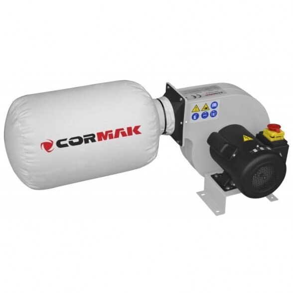 Cormak Medienos dulkių ir drožlių ištraukimo ventiliatorius FM250N
