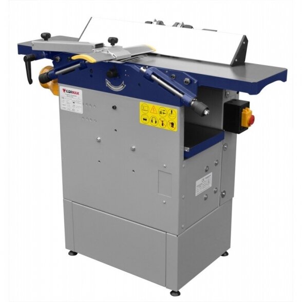Cormak Medienos obliavimo ir reismusavimo staklės PT 250 400V 1