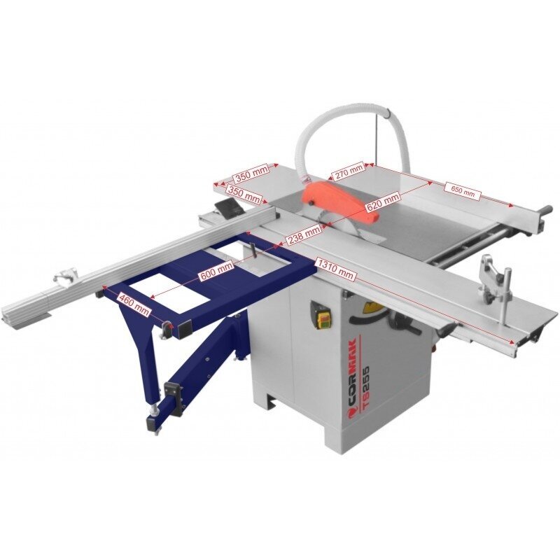 Cormak TS 255 400V table saw 4 Cormak TS 255 400V table saw 4