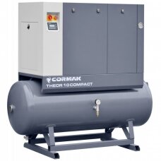 THEOR 10 COMPACT screw compressor + N10S air-dryer + 500L Container