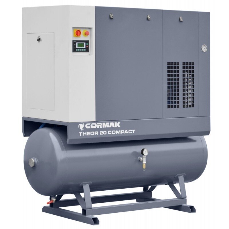 Cormak Винтовой компрессор THEOR 20 COMPACT + осушитель воздуха N20S + Контейнер 500 л