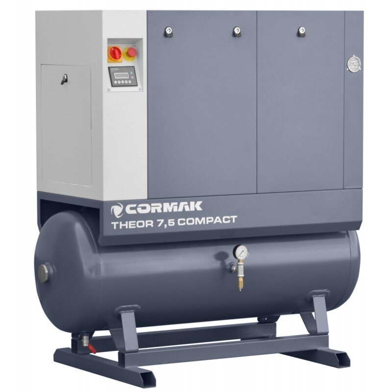 Cormak Oro kompresorius su oro sausintuvu THEOR 7,5 COMPACT + N10S + 270L suslėgto oro talpykla