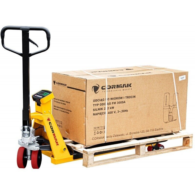 Cormak SP2500 PRINT 2,5T Паллетный домкрат с электронными весами 1