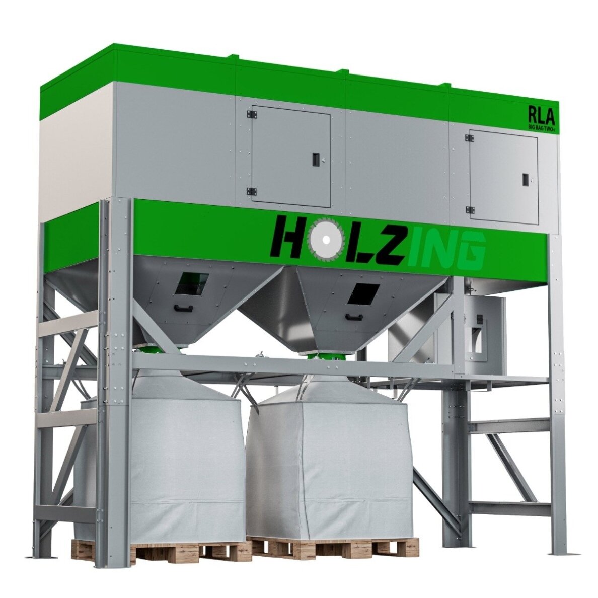Система отсасывания опилок с мешком типа «биг-бэг» Holzing RLA BIG BAG TWO PLUS, производительность 15 000 м³/ч 2