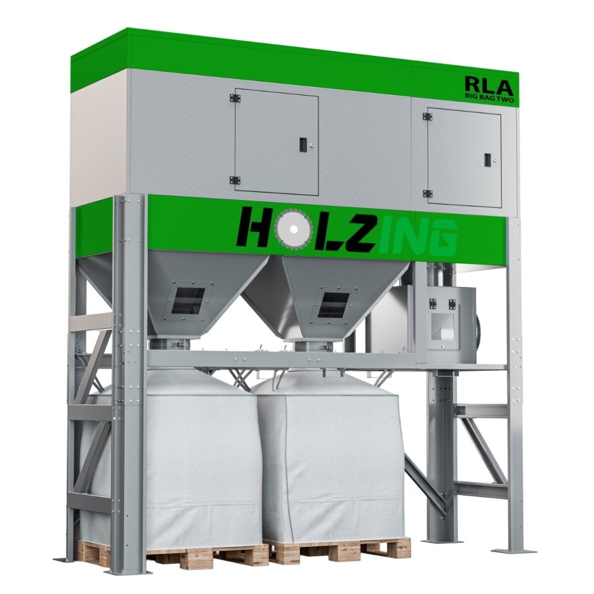 Система отвода опилок с мешком типа «биг-бэг» Holzing RLA BIG BAG TWO 11 300 м³/ч 2