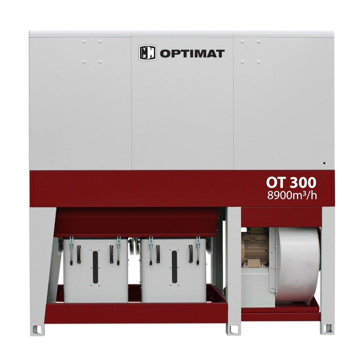 Pjuvenų ištraukimo sistema OPTIMAT OT 8900 m³/h, 300 serija, SAFE