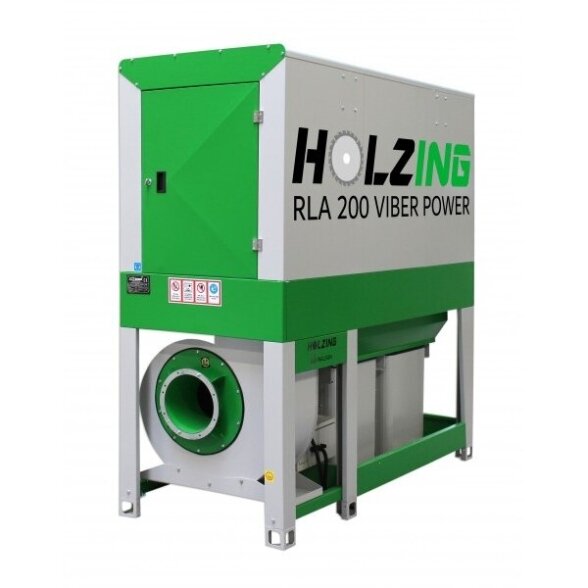 Вытяжка для опилок, поглотитель, пылеудалитель HOLZING RLA 200 VIBER Power 6500 м³/ч 1