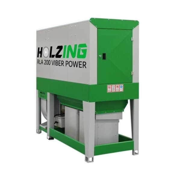 Pjuvenų ištraukimo sistema, surinkėjas, dulkių surinkėjas HOLZING RLA 200 VIBER Power 6500 m³/h su keitikliu (energiją taupantis) 2