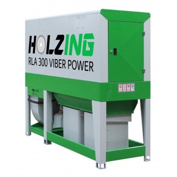 Pjuvenų siurblys, surinkėjas, dulkių surinkėjas HOLZING RLA 300 VIBER Power 8900 m³/h 2