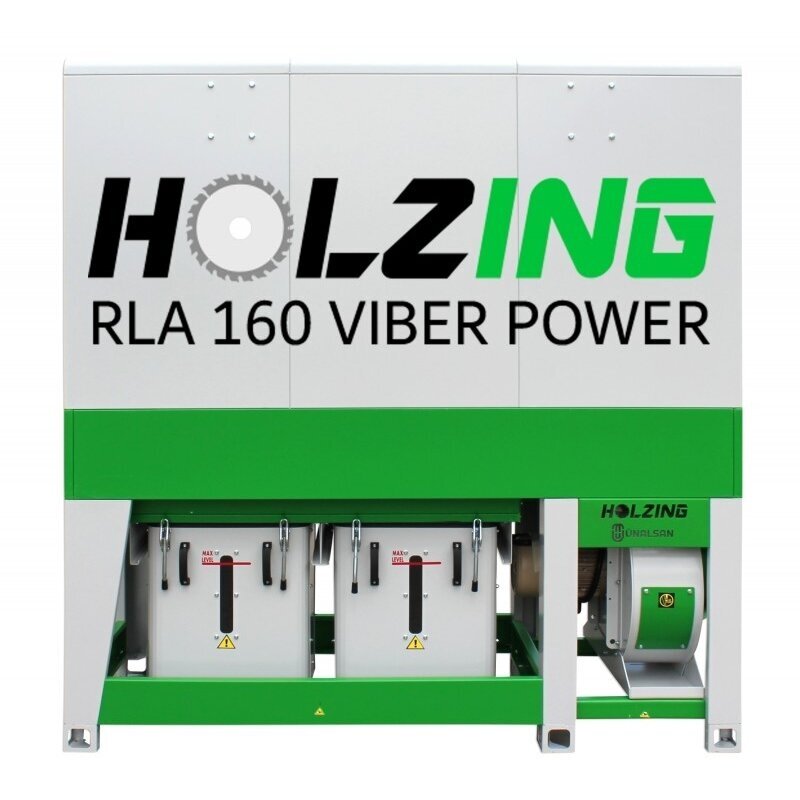 Pjuvenų ištraukimo sistema, surinkėjas, dulkių surinkėjas HOLZING RLA 160 VIBER Power SAFE 5200 m³/h 3