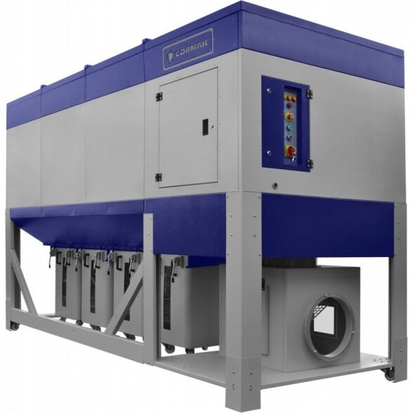 Cormak DCV15000TC Пылеуловитель и экстрактор 15000 м3/ч Промышленный 4 Cormak DCV15000TC Пылеуловитель и экстрактор 15000 м3/ч Промышленный 4
