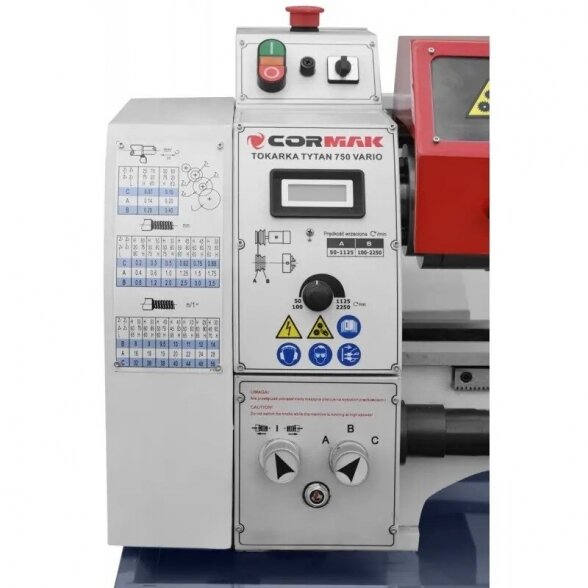 TYTAN 750 Vario Universal Lathe 3 TYTAN 750 Vario Universal Lathe 3