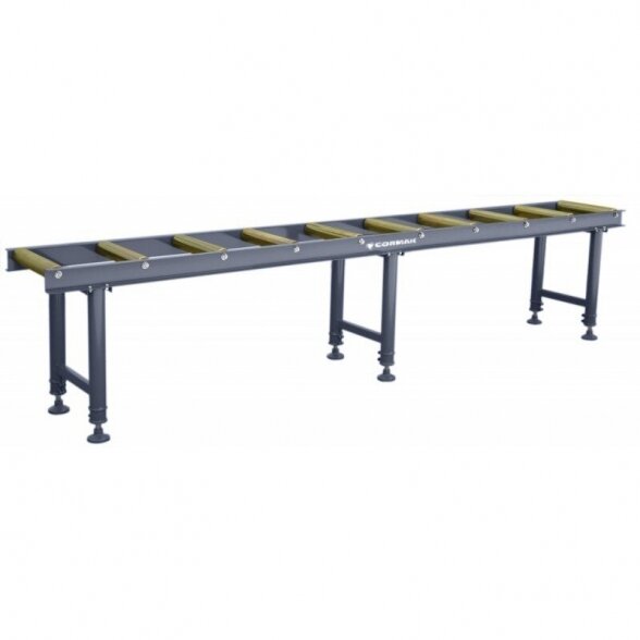 Cormak Volinis stalas metalo ruošinio padavimui 3 m 10 volai Cormak Volinis stalas metalo ruošinio padavimui 3 m 10 volai