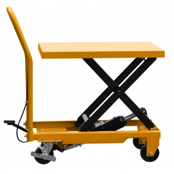 Žirklinis padėklų keltuvas / platforminis vežimėlis TA15 600 mm 150 kg 6