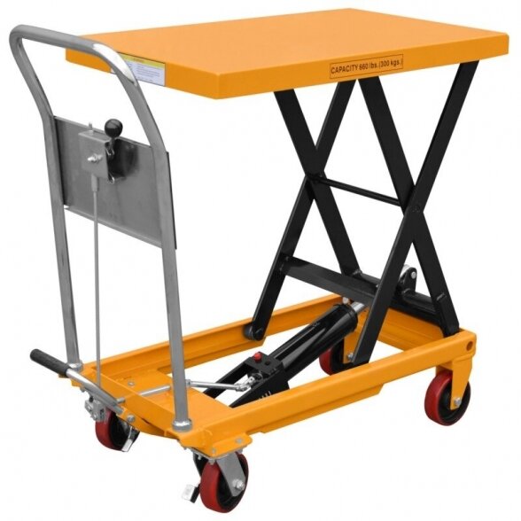 Žirklinis padėklų keltuvas / platforminis vežimėlis TA30 300 kg 1