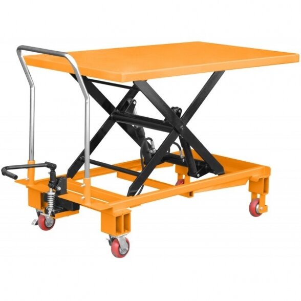 Žirklinis padėklų keltuvas / platforminis vežimėlis TA310 1075 mm 310kg