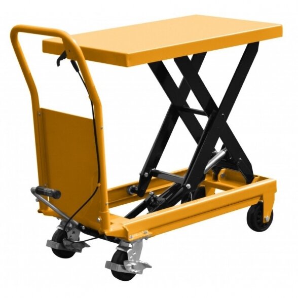 Žirklinis padėklų keltuvas / platforminis vežimėlis TA50 855 mm 500 kg 4